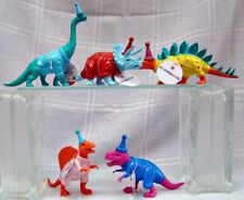 Set of 5 Ankyo Party Animals Dinosaurs ~Tags ~ Birthday Favor, Stocking Stuffer picture