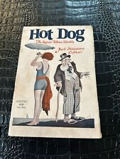 AUGUST 1929 VINTAGE HOT DOG humor MAGAZINE pinup girl - zeppelin (M8046) picture