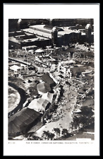 Birdseye RPPC The Midway, Canadian National Exhibition, Toronto Early 1900's picture
