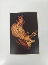 Rory Gallagher Card Panini Pop Stars Sticker 1975 Mini-Poster Vintage Rock #19 picture