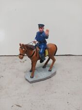 Lemax Christmas Village Figurines Police Officer On A Horse   picture