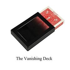 Vanishing Deck Gimmick Disappearing Appearing Cards Case Illusion Magic Trick picture