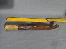 Vintage Puukko Knife with Sheath, Huning Knife Made in Finland picture