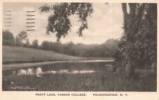 Vintage Postcard 1930's Pratt Lake Vassar College Poughkeepsie New York NY picture