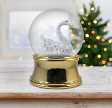 100mm Gold Swan Water Globe by The San Francisco Music Box Company picture
