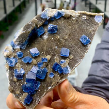 290G Rare transparent blue cubic fluorite mineral crystal sample / China picture