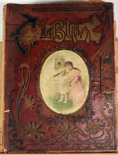 Antique Album Valentines Greeting Cards Amazing Papercut Angels Love picture