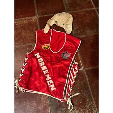 Vintage Norsman Motorcycle Shirt with 2 patches and old school riding hat. Minne picture