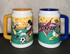 2Vintage Disney All-Star Resort Hotel Thermos Cup Mug Mickey Donald Goofy Sports picture