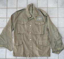 *RARE* Indonesian Army green MARINES M-65 Jacket w/PATCH 1980s picture