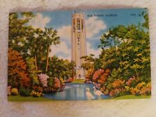 Vintage Florida Linen Postcard Bok Tower picture