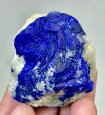 68  Gram Stunning Rare Top Blue Lazurite Specimen@ Afghanistan picture