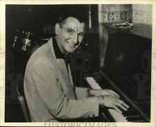 Press Photo Bobby Troup Playing Piano - tup26936 picture