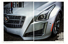 2014 CADILLAC CTS VSPORT 420-HP ~ NICE 8-PAGE ROAD TEST / ARTICLE / AD picture