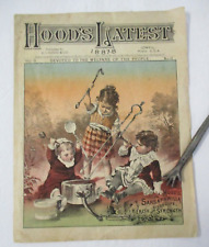 1887-8 - HOOD'S LATEST, HOOD'S SARSAPARILLA Advertising, Uncommon Publication picture