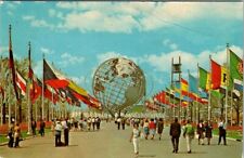 Vintage Post Card 1964-65 New York Worlds Fair Unisphere From The Promenade picture
