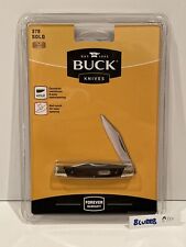 BUCK 379 SOLO Select Knife. NIB Woodgrain Handle. picture