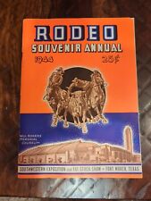 1944 Southwestern Exposition Stock Show Rodeo Souvenir Annual Program picture