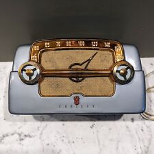 Crosley 1953 Dashboard Blue Radio Model E-15 SL Vintage Retro MCM Midcentury  picture