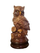 Vintage Ceramic Owl Large Statue 13
