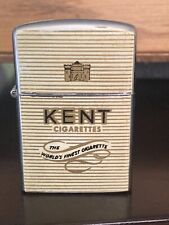 Vintage 1960's KENT CIGARETTES ADVERTISING LIGHTER HADSON made in Japan, HTF picture