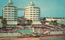 Postcard FL Miami Beach Florida Sherry Frontenac Hotel Chrome Vintage PC J3289 picture
