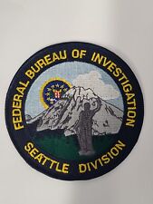 FBI Seattle Washington Division Police Patch picture