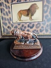 MGM METRO GOLDWYN MAYER Bronze Paperweight Lion Greatest Star on Screen 1930's picture