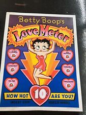 1991 Betty Boop’s Love Meter Metal Sign  How Hot Are You? 16
