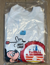 Vintage 1980s Disneyland Mickey Mouse t-shirt ADULT size L Sealed in Orig Pkg picture