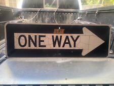 Authentic Road Street Traffic Sign One Way Right 12