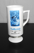 Vintage Anthony's Fish Grotto Restaurant Ceramic Cup Harborside San Diego picture