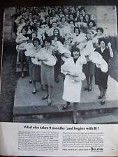 1964 Bulova Watch Mothers of 9 Month Babies Ad picture