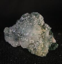 Rare CALCITE on MALACHITE & QUARTZ Druzy Crystal Mineral Kakanda CONGO picture