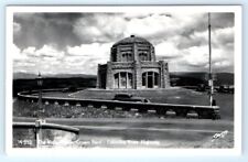 VTG RPPC Vista House Crown Point Columbia River Classic Car Sawyers Postcard A1 picture