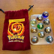 Vintage Pokémon #05 Charmeleon Bag with 10 Marbles Golem, Persian, Ivysaur RARE picture