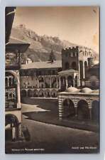 Rila Monastery RPPC Antique BULGARIA Photo Cover to Sofia American College 1932 picture