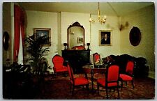 Lancaster Ohio 1960s Postcard Victorian Parlor General William Sherman House picture