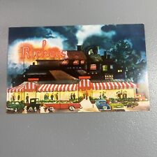 Palo Alto, California Postcard RICKEY'S STUDIO INN & GARDEN HOTEL Restaurant picture