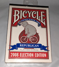 NEW SEALED BICYCLE PLAYING CARDS 2008 ELECTION EDITION - REPUBLICAN PACK picture