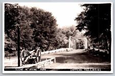 eStampsNet - RPPC Cannon Scene Irvine Park Chippewa Falls WI Postcard  picture