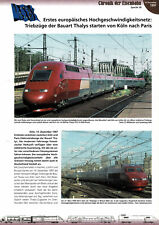 Thalys trains start from Cologne to Paris info card picture