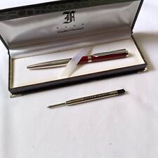 Franklin-Christoph 925 Sterling Silver Model 07 Dara Maroon Ball Pen picture