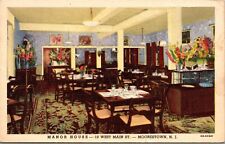 Linen Postcard Manor House Restaurant in Moorestown, New Jersey~139267 picture