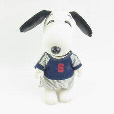 Snoopy Doll Poseable Peanuts Schulz Baseball Uniform 1966 Korea Vintage picture