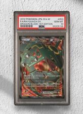 2012 Pokemon Cards PSA 10 Gem Mint Rayquaza SR Full Art BW Dragon Blaze 1st Ed picture