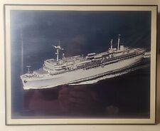 USS Mckee Navy AS 41 Emory S. Land-class submarine tender Picture Framed 11 X 14 picture