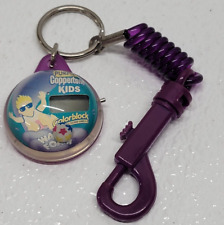 Vintage Purple Coppertone Kids Colorblock Wacky Foam Keychain picture