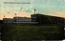 Chalmers Motor Company in Detroit Michigan c1914 Postcard picture