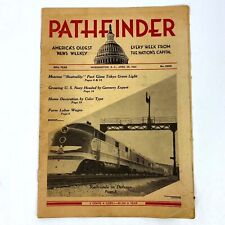 WW II 1941 Washington D.C. Pathfinder News Weekly Newspaper Railroads in Defense picture
